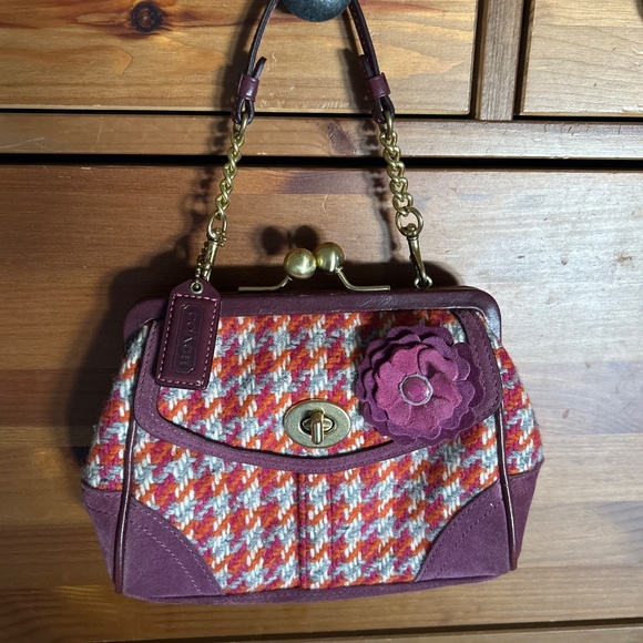 COACH Vintage Hampton Houndstooth - Picture 6 of 8